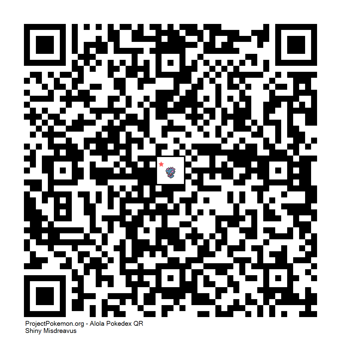 Cdigo QR de Misdreavus variocolor